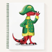 ナポレオンの格好をした漫画の暴政レックス。 ノートブック (正面)