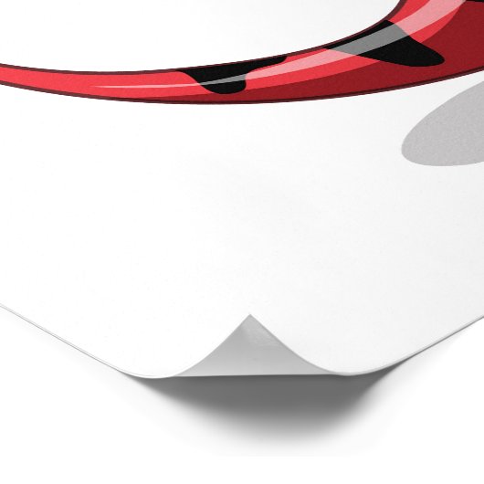 ナポレオンの格好をした漫画の暴政レックス。 ポスター (角)