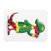 ナポレオンの格好をした漫画の暴政レックス。 マグネット (横)