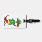 ナポレオンの格好をした漫画の暴政レックス。 ラゲッジタグ (正面横)