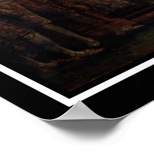 ナポレオンの皇帝としての即位フランスの ポスター (角)