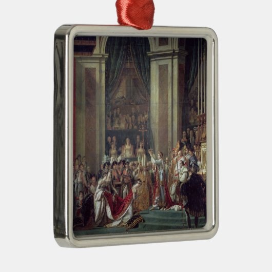 ナポレオンの神聖化およびJosephine メタルオーナメント (右)