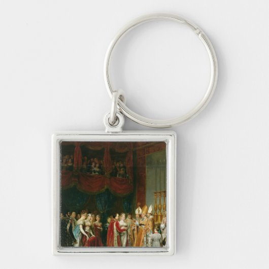 ナポレオンの結婚IおよびMarie キーホルダー (正面)