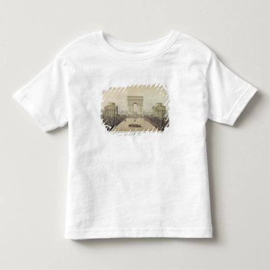 ナポレオンの記入項目パリにIII トドラーTシャツ (正面)