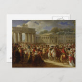 ナポレオンの記入項目ベルリンにI ポストカード (正面/裏面)