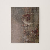 ナポレオンの退去(キャンバスの油) ジグソーパズル (縦)