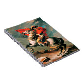 ナポレオンはアルプスを渡絵画る。 ノートブック (右側)