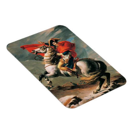 ナポレオンはアルプスを渡絵画る。 マグネット (右側)