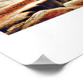 ナポレオンはジャック・ルイ・ダビデによってアルプスを渡る ポスター (角)