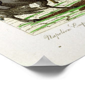 ナポレオンを唱えるパリの人々 ポスター (角)