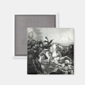 ナポレオンを征服の英雄として描く マグネット (正面/裏面)