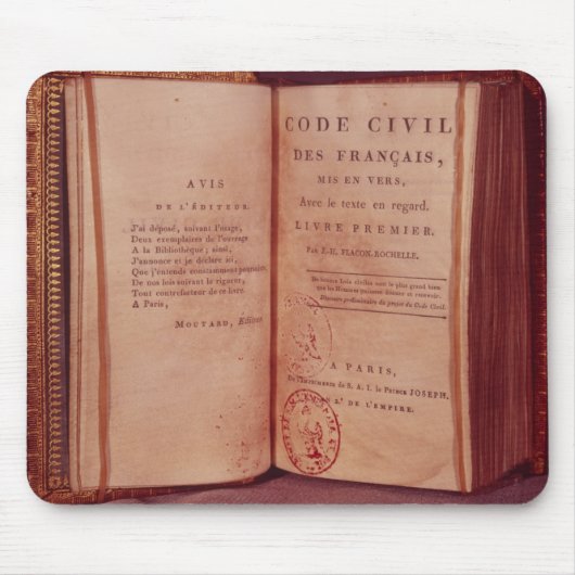 ナポレオンコード マウスパッド (正面)