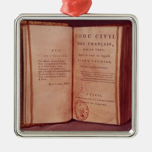 ナポレオンコード メタルオーナメント (正面)