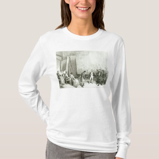 ナポレオンデイヴィッドのスタジオを訪問するI Tシャツ (正面)