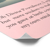 ナポレオンヒル魔法祈りの言葉 ポスター (角)