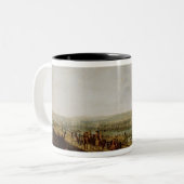 ナポレオンブローニュでキャンプを訪問するI ツートーンマグカップ (正面左)