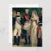 ナポレオンボナパルテオビージングクイーンルイザ ポストカード (正面/裏面)