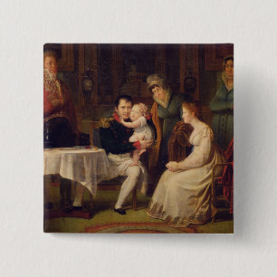 ナポレオンルイーズおよびローマの王I Marie 缶バッジ