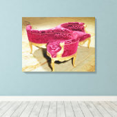 ナポレオン三世の愛する座 キャンバスプリント (インサイチュ (ウッドフロア))