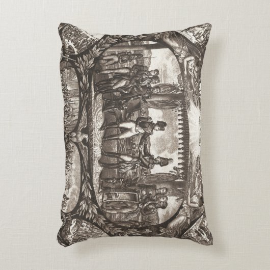 ナポレオン会議アレクサンデルフランスの一世 アクセントクッション (正面(垂直))