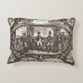 ナポレオン会議アレクサンデルフランスの一世 アクセントクッション (裏面)