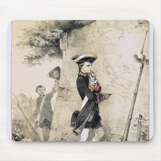 ナポレオン士官学校のI マウスパッド (正面)