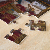 ナポレオン帝の聖地勉強 ジグソーパズル (側面)