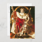 ナポレオン帝国王位のI、1806年 ポストカード (正面/裏面)