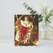 ナポレオン帝国王位のI、1806年 ポストカード (スタンド正面)