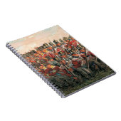 ナポレオン戦争 イギリス歩兵画 ノートブック (右側)