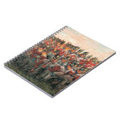 ナポレオン戦争 イギリス歩兵画 ノートブック (左側)