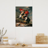 ナポレオン新古典派アルプス絵を描交差点 ポスター (キッチン)