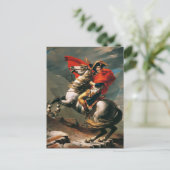 ナポレオン新古典派アルプス絵を描交差点 ポストカード (スタンド正面)