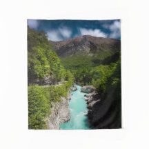 ナポレオン橋のソチャ川の春