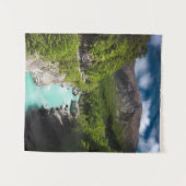 ナポレオン橋のソチャ川の春 タペストリー (正面(横))