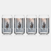 ナポレオン軍の粘り強さ ガラス缶 (左)