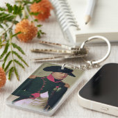 ナポレオン館de Malmaisonの前のI キーホルダー (正面右)