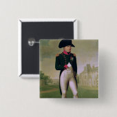 ナポレオン館de Malmaisonの前のI 缶バッジ (正面&裏面)