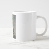 ナポレオン馬とともに聖ベルナール峠の戦い ジャンボコーヒーマグカップ (右)