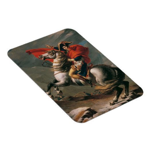 ナポレオン馬とともに聖ベルナール峠の戦い マグネット (右側)