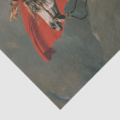 ナポレオン馬とともに聖ベルナール峠の戦い 薄葉紙 (詳細)