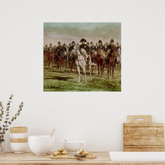 ナポレオン1世とそのスタッフ、1860年 ポスター (キッチン)