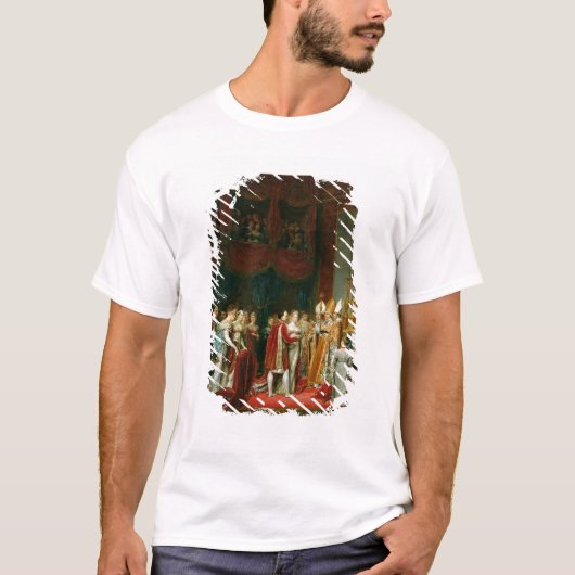 ナポレオン1世とマリーの結婚 Tシャツ (正面)