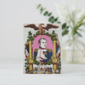 ナポレオン1世の戦いのポートレート ポストカード (スタンド正面)