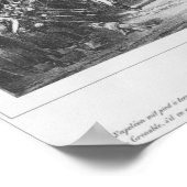 ナポレオン1世エルバから帰還 ポスター (角)