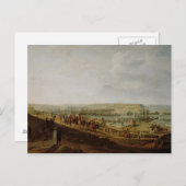 ナポレオン1世ボローニュでキャンプを訪れる ポストカード (正面/裏面)