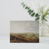 ナポレオン1世ボローニュでキャンプを訪れる ポストカード (スタンド正面)