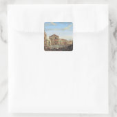 ナポレオン1世、ヴェネツィアでレガッタを支配 スクエアシール (バッグ)