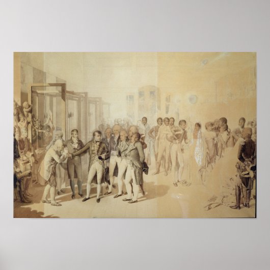 ナポレオン1世、七兄弟を訪れた ポスター (正面)