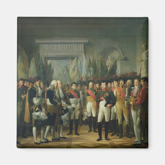 ナポレオン1世、代理者を迎え入れる マグネット (正面)